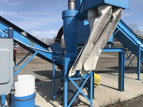 9031C 3 Andela Glass Crusher System