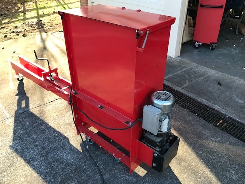 9195C 1 Runi SK120 Styrofoam Screw Compactor