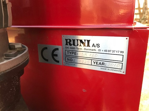 9195C 3 Runi SK120 Styrofoam Screw Compactor