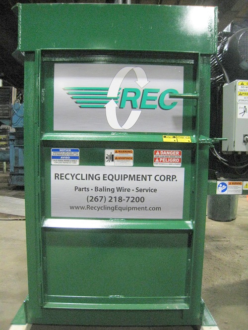 8239 10 REC 610DC Drum Barrel Crusher